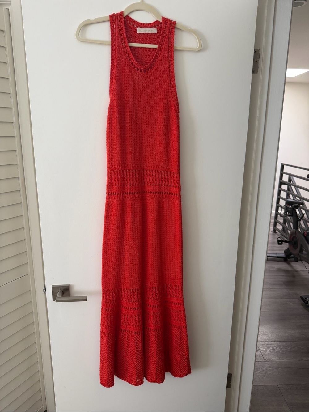 Vanessa Bruno Red Knit Dress